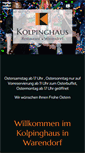 Mobile Screenshot of kolpinghaus-warendorf.de